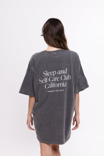 Sleep & Self-Care Club Oversized Sleep Tee