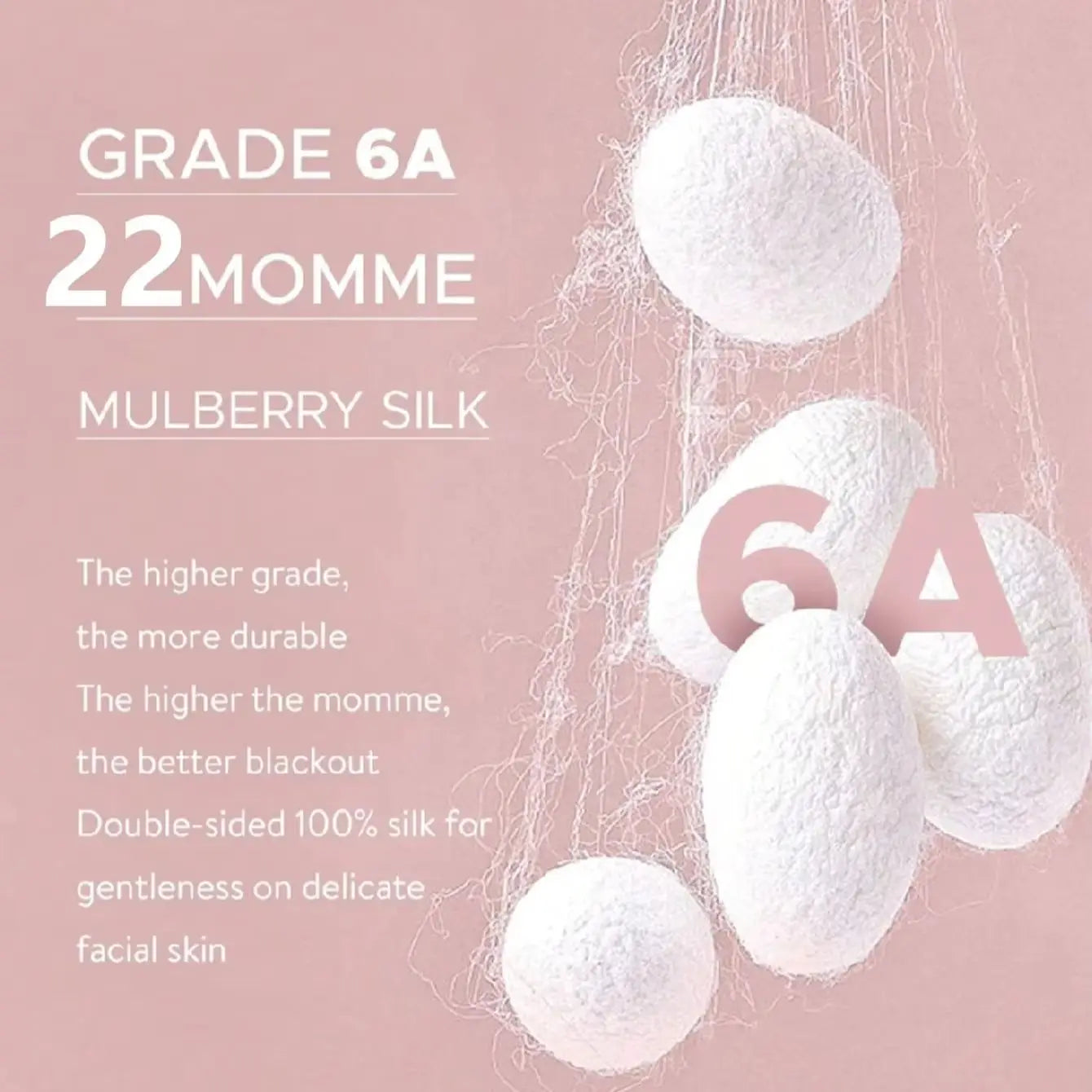 Silk Hair Scrunchies - Antibacterial 22 Momme Mulberry Silk Scrunchies for Hair Care (4-5 Pack)